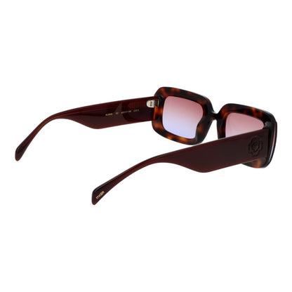 Maje Braune Acetat-Sonnenbrille