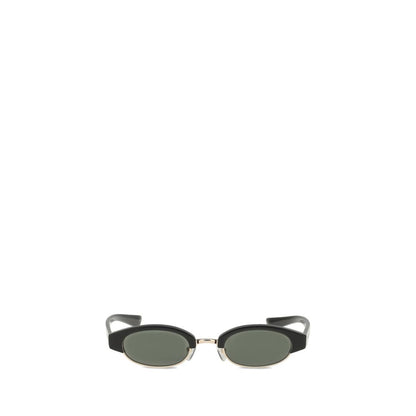 Alexander McQueen Schwarze Acetat-Sonnenbrille