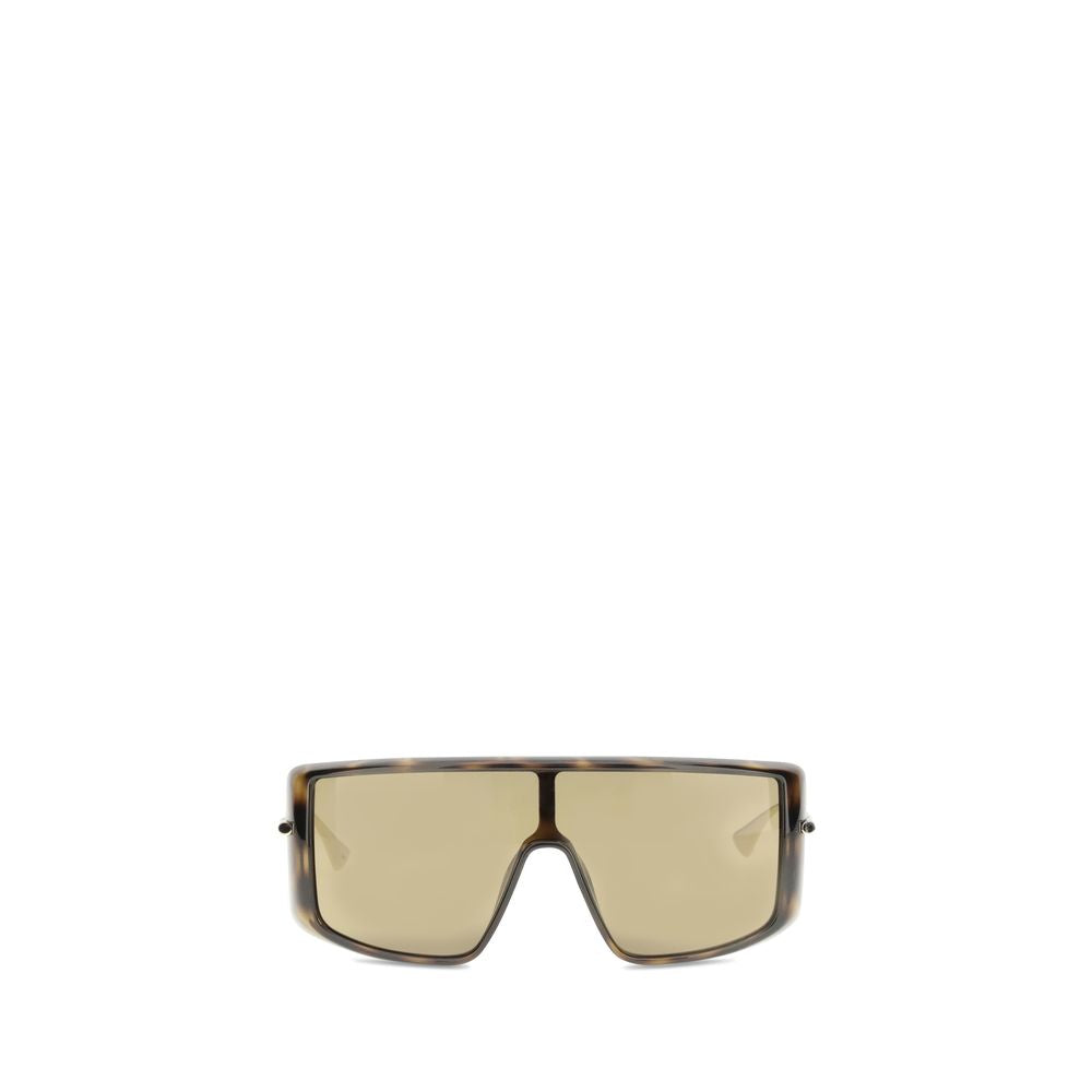 Alexander McQueen Sonnenbrille aus braunem Acetat
