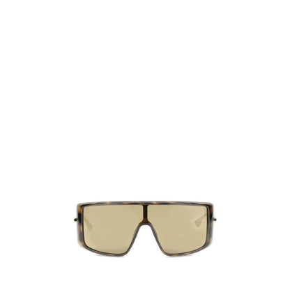 Alexander McQueen Sonnenbrille aus braunem Acetat