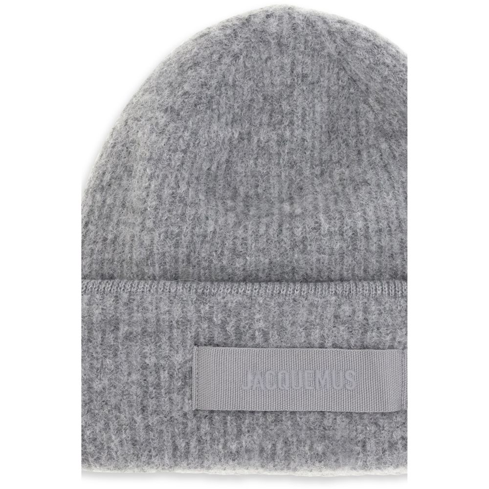 Jacquemus Gros Grain Rippenmütze