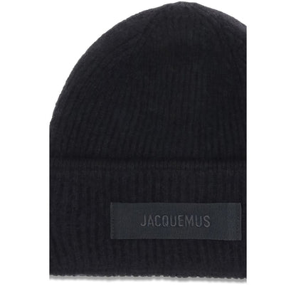 Jacquemus Gros Grain Rippenmütze