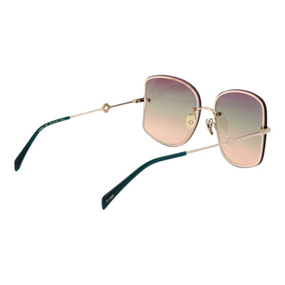 Maje Pink Metal Sunglasses