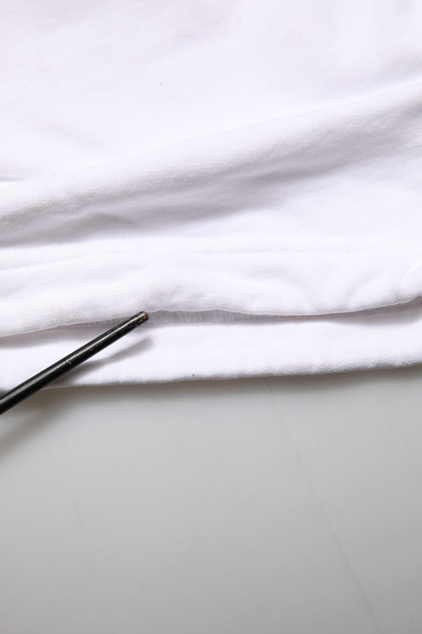 Dolce &amp; Gabbana – Weiße Cargohose aus Baumwolle mit Logo-Patch