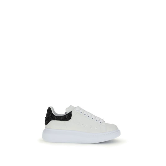 Alexander McQueen Sneaker aus weißem Leder mit dicker Sohle