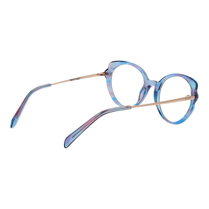 Emilio Pucci Blaue Damen-Brillenfassung