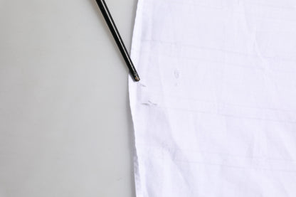 Dolce &amp; Gabbana Weißes MARTINI-Herrenhemd aus Baumwolle