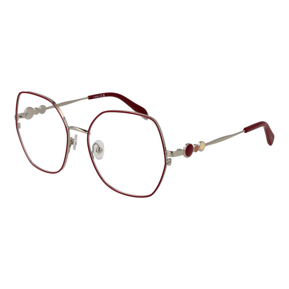 Emilio Pucci Rote Damen-Brillenfassung