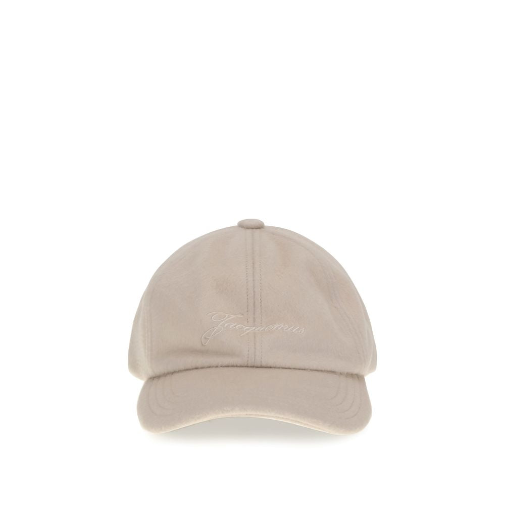 Jacquemus Wollkappe in Beige (Baseballkappe)