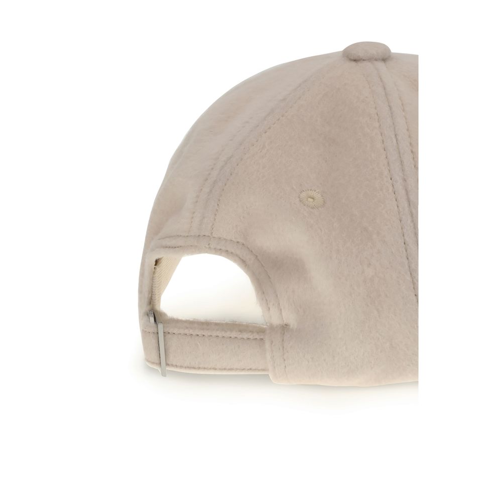 Jacquemus Wollkappe in Beige (Baseballkappe)