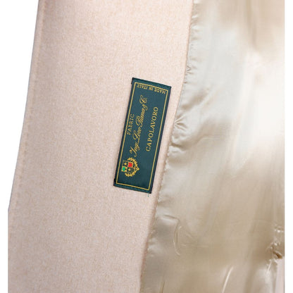 جاكيت ومعطف صوف بيج صنع في إيطاليا