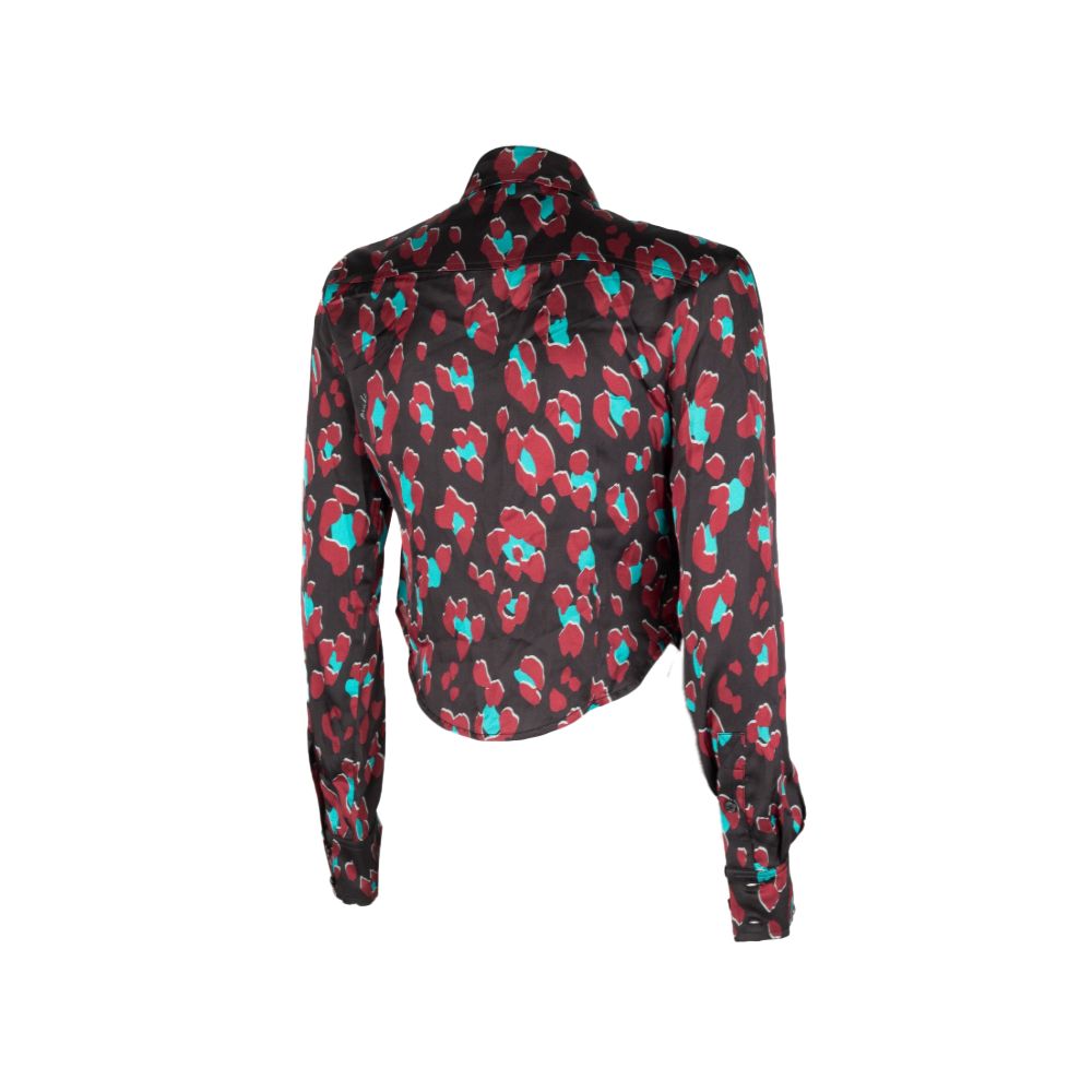 PINKO Schwarzes Viskosehemd