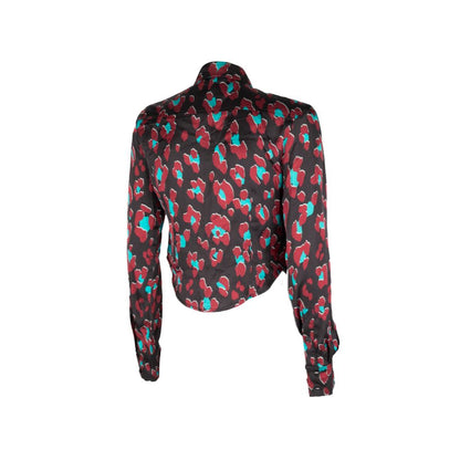 PINKO Schwarzes Viskosehemd