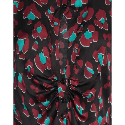 PINKO Schwarzes Viskosehemd