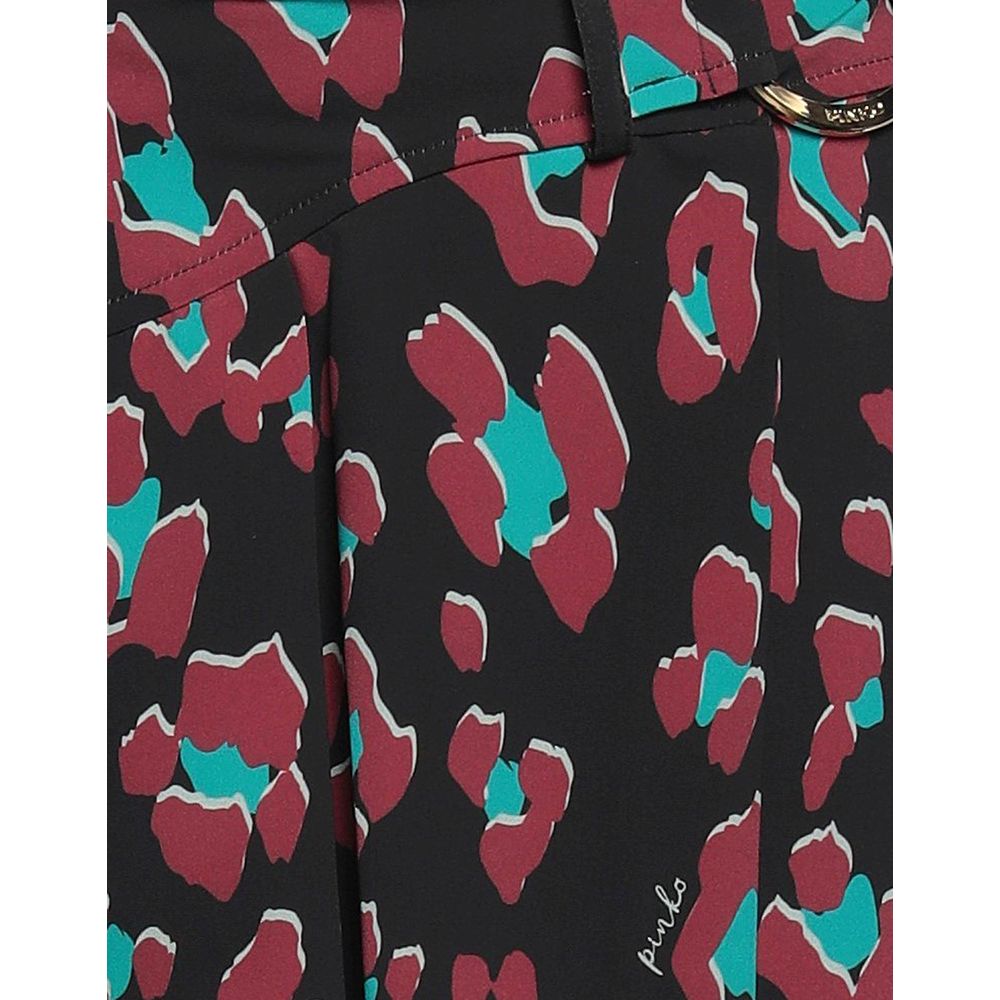 PINKO Schwarzer Polyesterrock