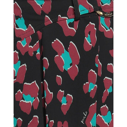 PINKO Schwarzer Polyesterrock