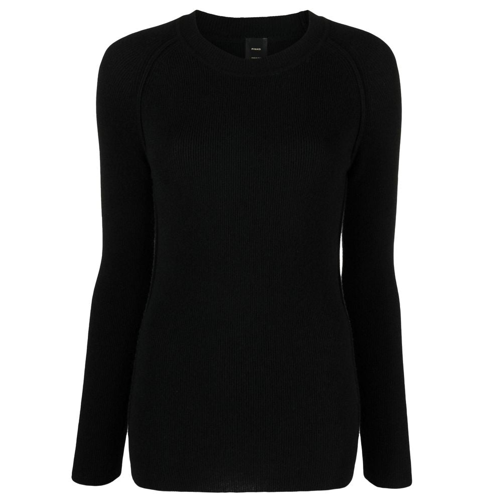 PINKO Schwarzer Wollpullover
