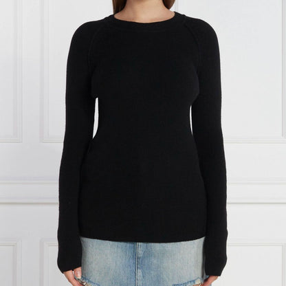 PINKO Schwarzer Wollpullover