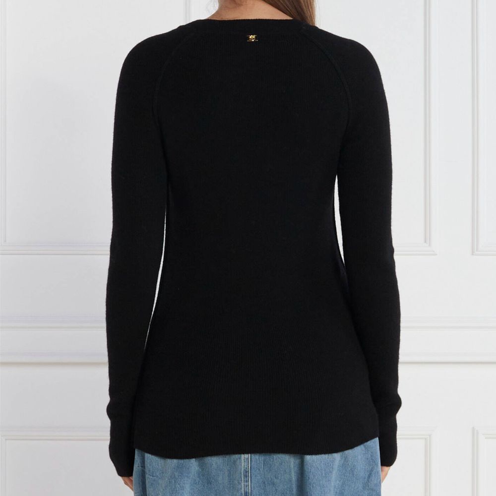 PINKO Schwarzer Wollpullover