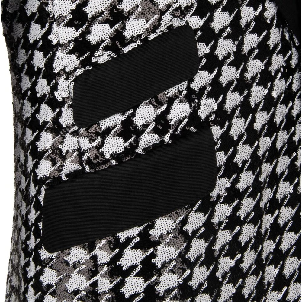 Dolce &amp; Gabbana Schwarzer Polyesterblazer