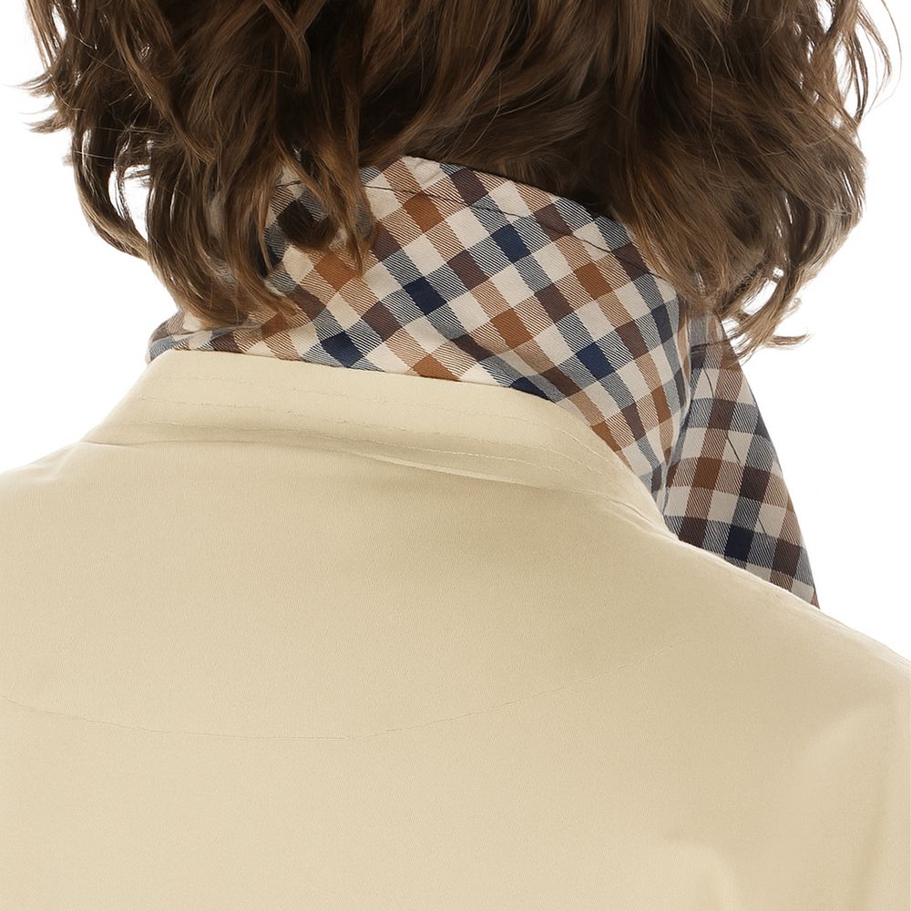 Aquascutum Beige Cotton Men Jacket