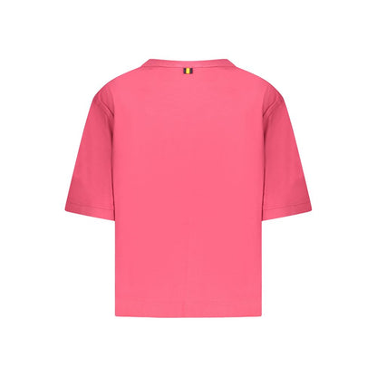 K-WAY Pink Cotton Women Top