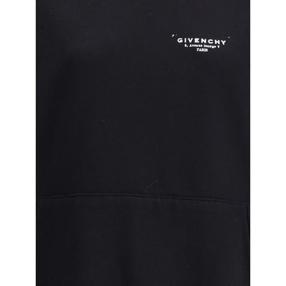 Givenchy Schwarzes Baumwoll-Sweatshirt