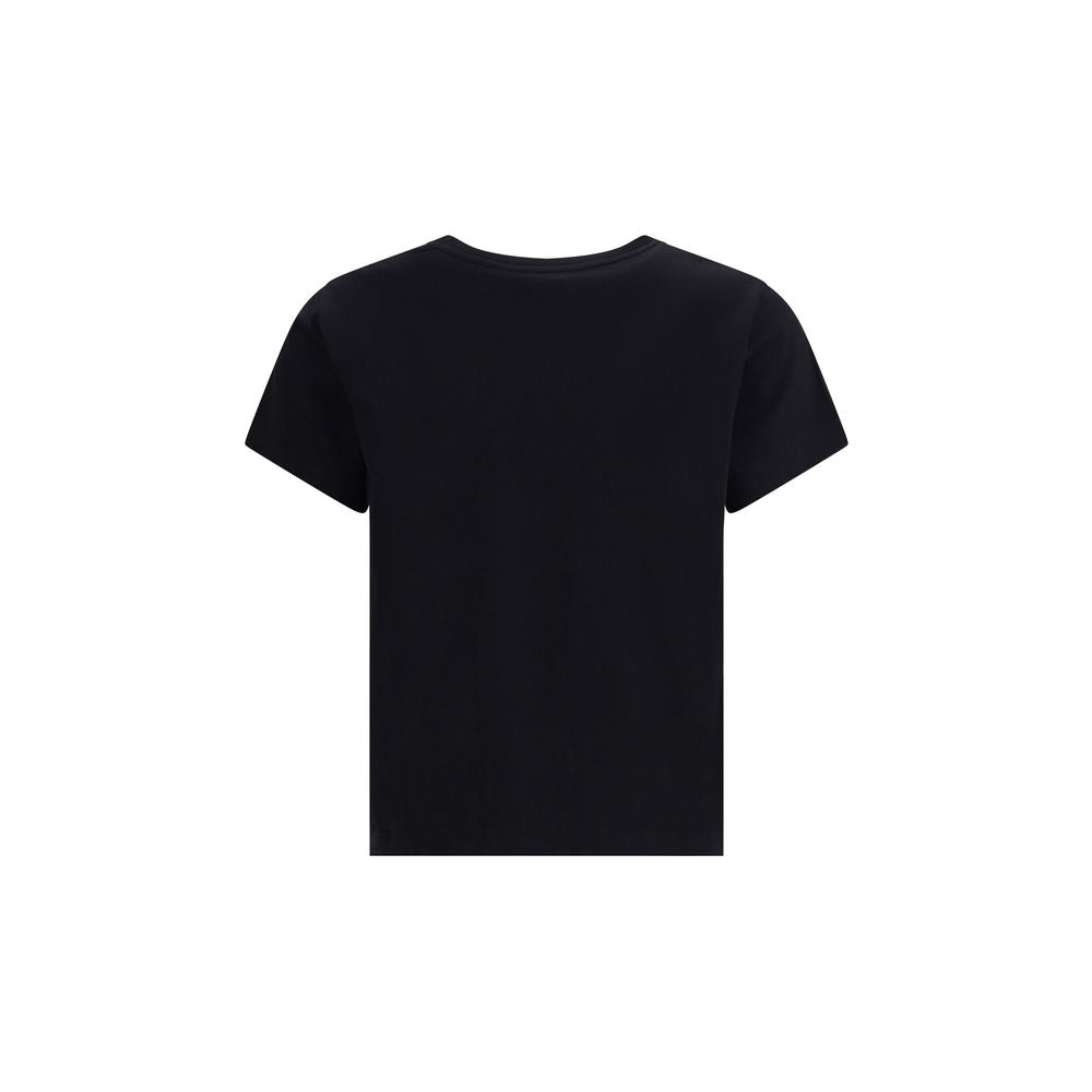 Givenchy Baumwoll-T-Shirt mit schwarzem Givenchy-Tape-Print