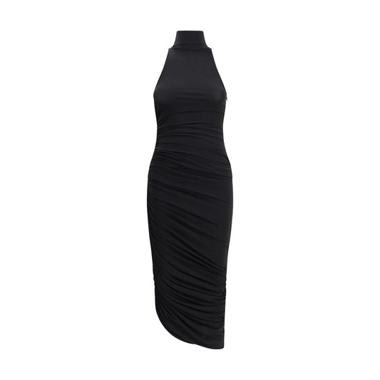 Jacquemus Schwarzes Freizeitkleid aus Acetat