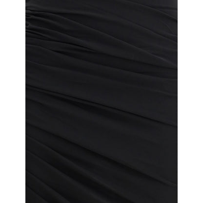 Jacquemus Schwarzes Freizeitkleid aus Acetat