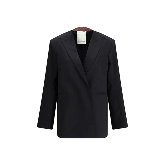 Di Stavnitser Schwarzer Blazer aus Polyester