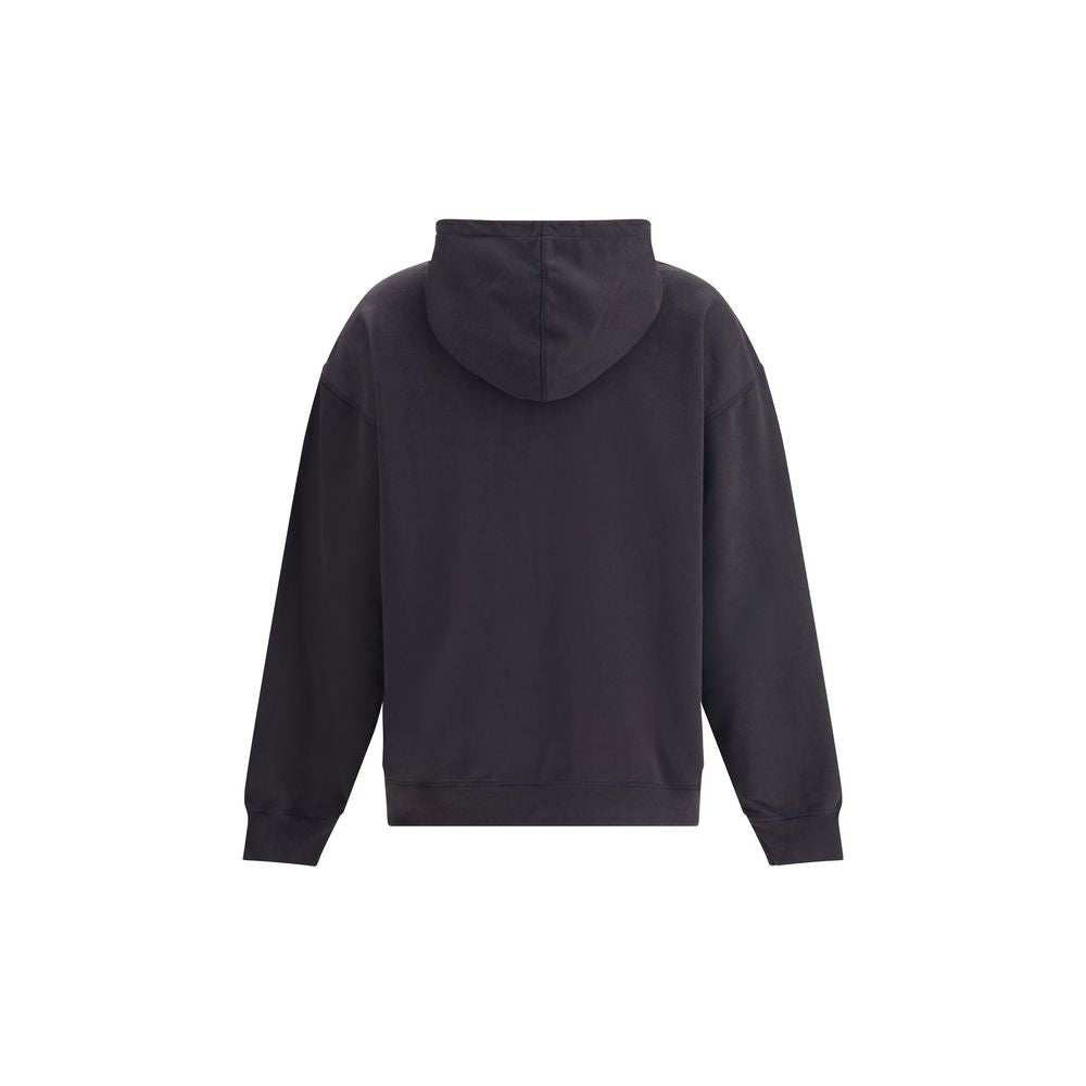 Ganni Schwarzes Baumwoll-Sweatshirt