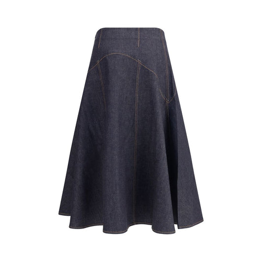 Jacquemus Denim-Midirock