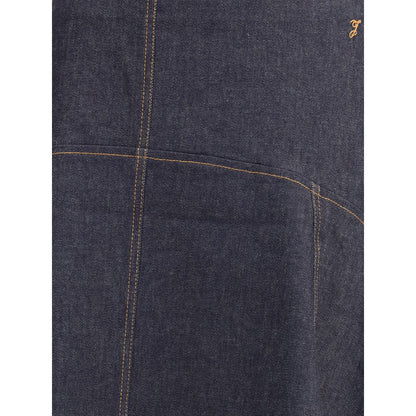 Jacquemus Denim-Midirock