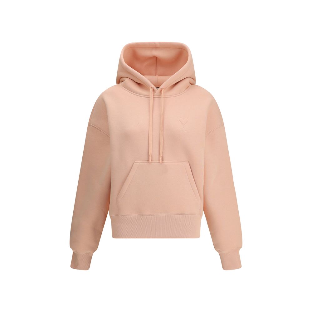 Ami Paris Baumwoll-Sweatshirt mit Farbverlauf