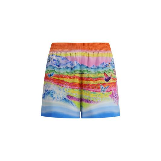 Casablanca Teacher – Shorts mit Schmetterlingslandschaft