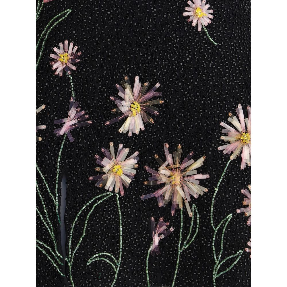 Staud Le Sable – Minikleid mit Pailletten und Blumenmuster