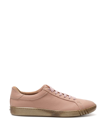 Bally Pink Ledersneaker