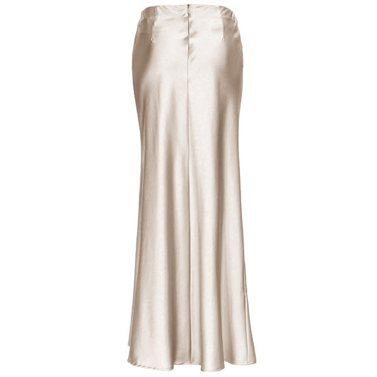 PINKO White Polyester Skirt