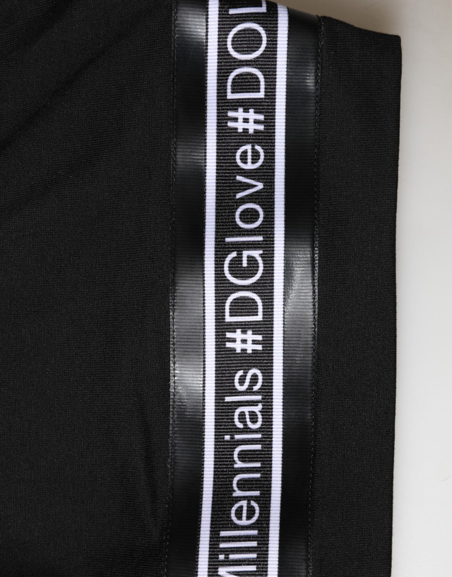 Dolce &amp; Gabbana Schwarzes DGRoyals-T-Shirt aus Baumwolle für Herren mit Rundhalsausschnitt