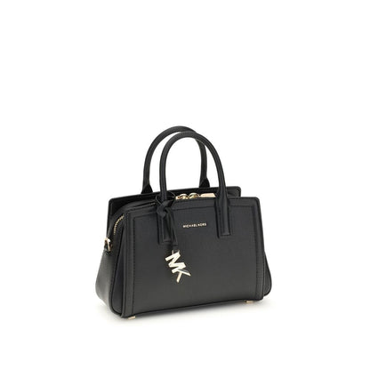 Michael Kors Black Calf Leather Bos Taurus Shoulder Bag