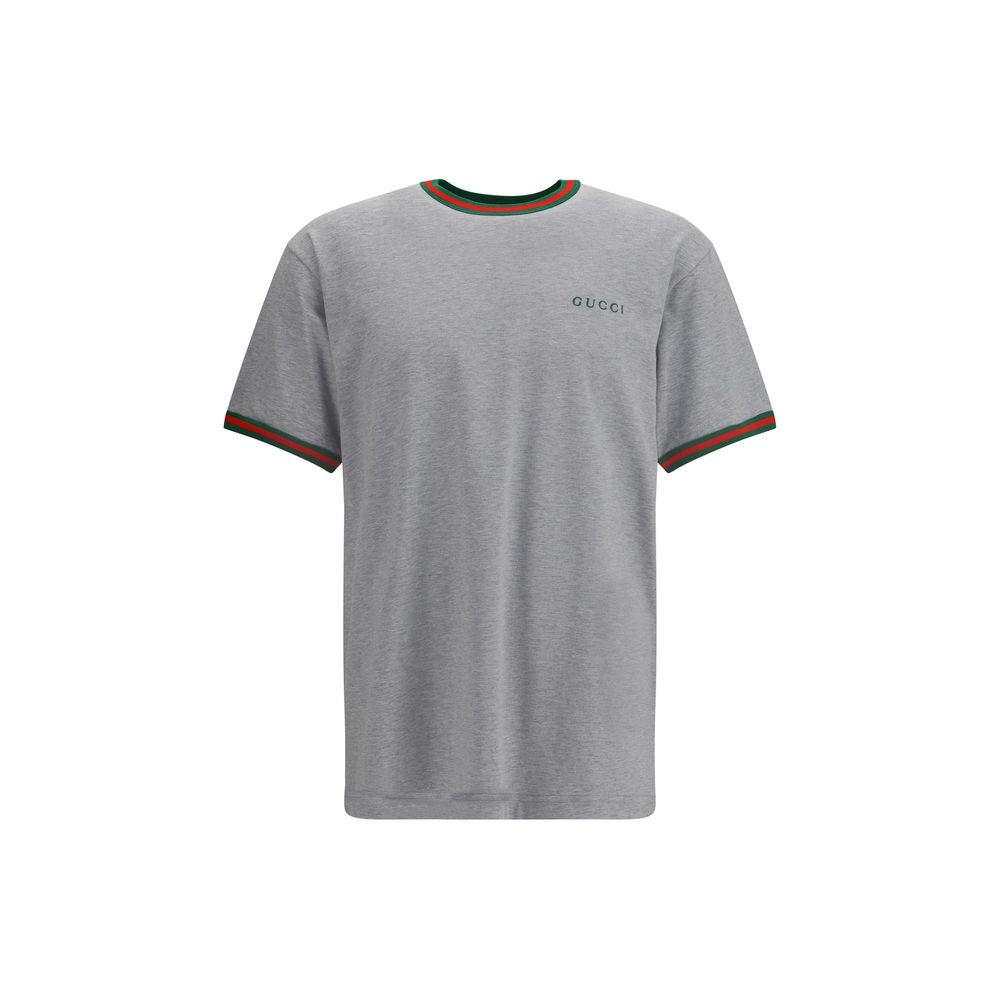 Gucci Gray Cotton T-Shirt