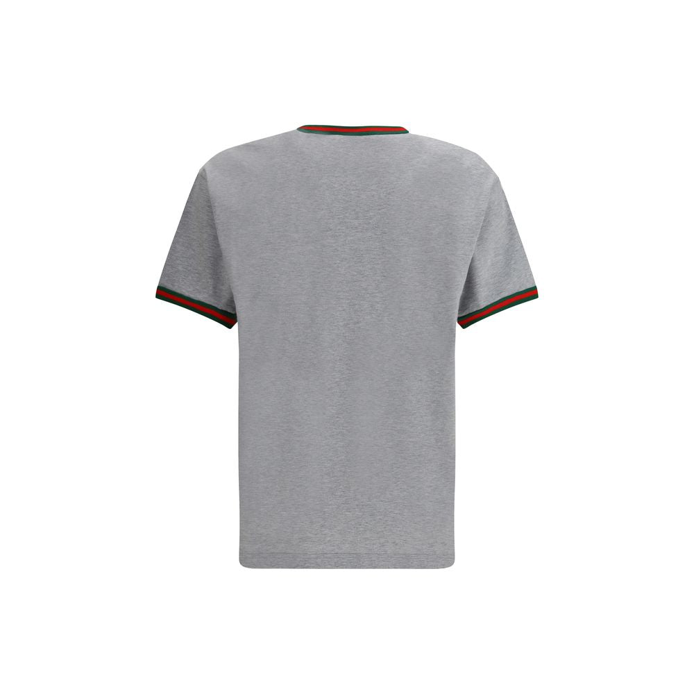 Gucci Gray Cotton T-Shirt