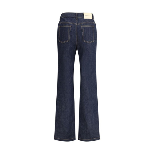 Alexander McQueen Denim Jeans haben ein gerades Bein
