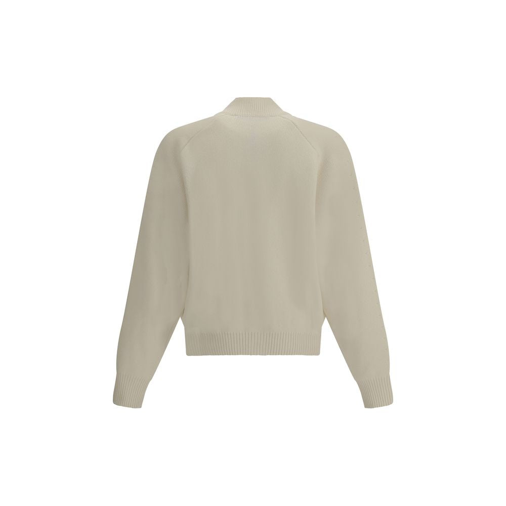 Jacquemus – Bestickte Strickjacke aus Schurwolle
