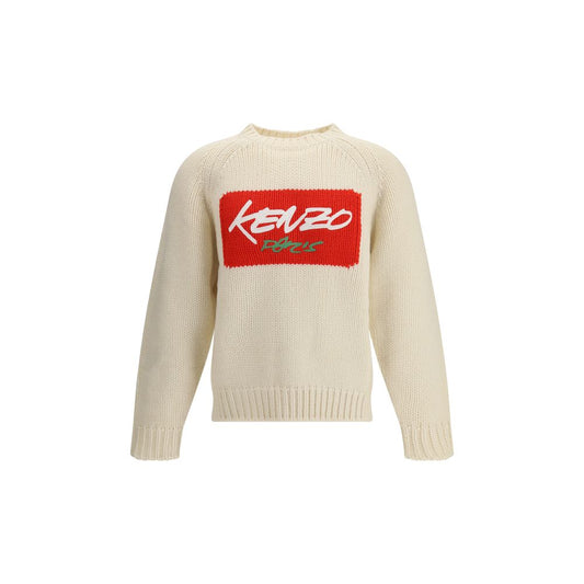 Kenzo Cream Wool Sweatshirt