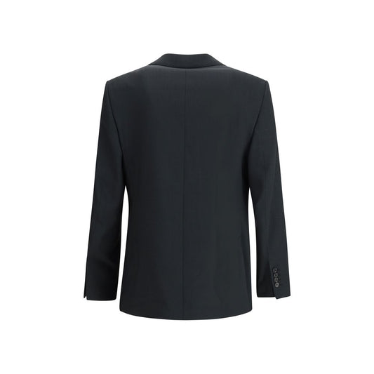 Ami Paris Einreihige Jacke aus Schurwolle
