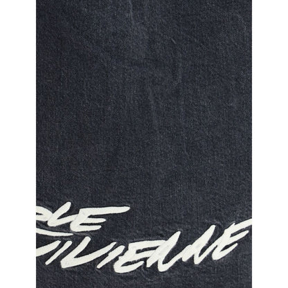 Kenzo x Futura Workwear – besticktes japanisches Jeanshemd