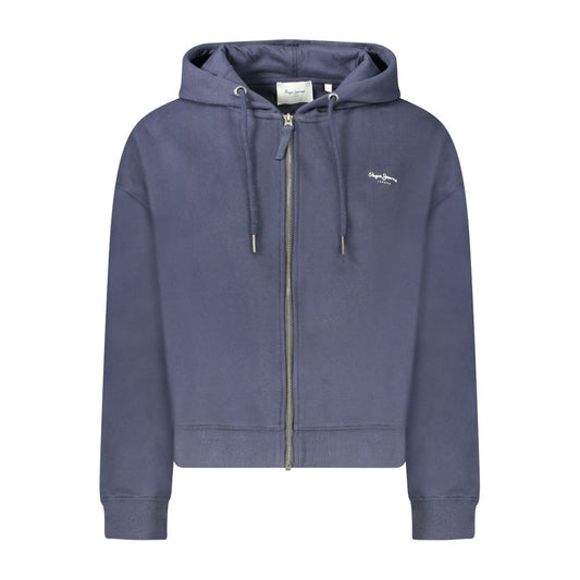 Pepe Jeans Blauer Baumwollpullover für Damen