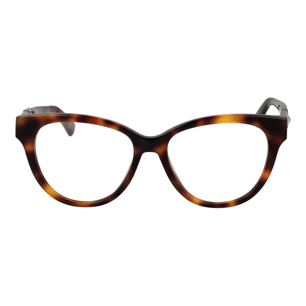 Longchamp Braune Acetat-Brille (Gestell)
